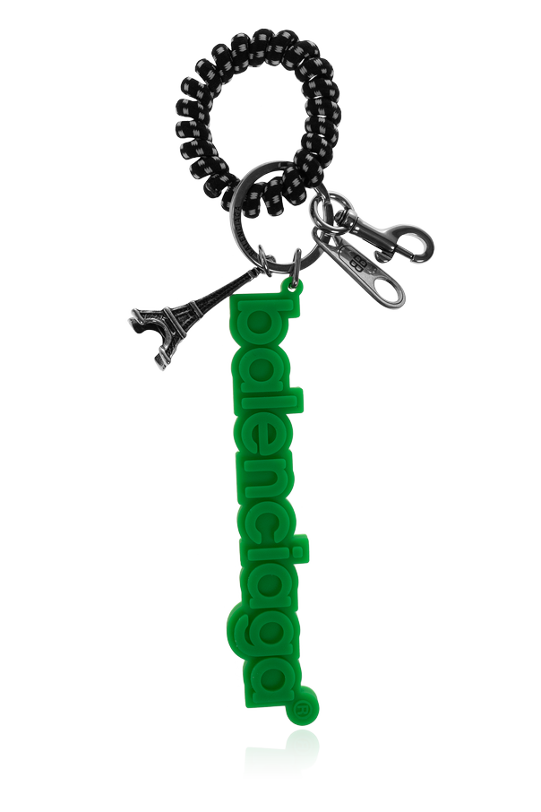 Green Logo keyring Balenciaga - Vitkac France